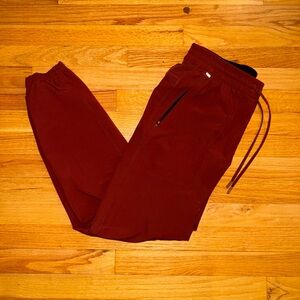 Men's Lululemon Joggers in Maroon